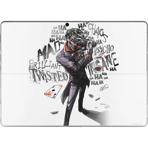 DC Comics The Joker Brilliantly Twisted Surface Pro 9 Skin
