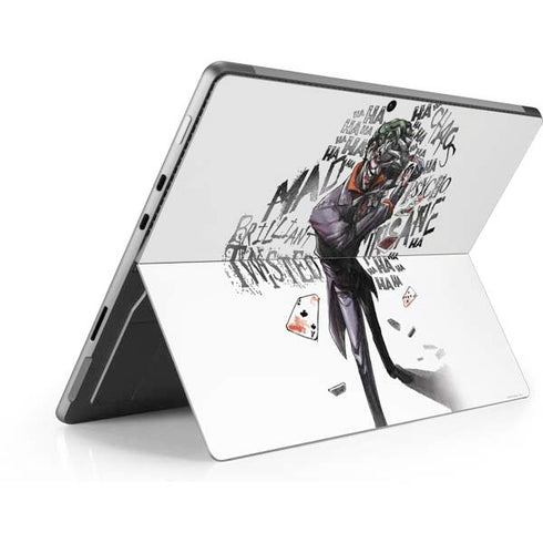DC Comics The Joker Brilliantly Twisted Surface Pro 9 Skin