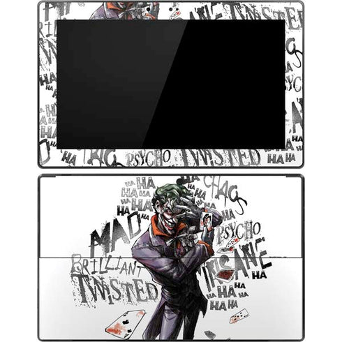 DC Comics The Joker Brilliantly Twisted Surface Pro Tablet Skin