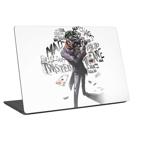 DC Comics The Joker Brilliantly Twisted Universal Laptop 12in (9.8 x 6.8in) Skin