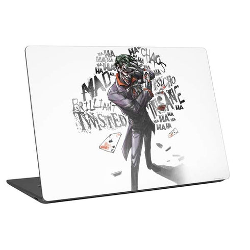 DC Comics The Joker Brilliantly Twisted Universal Laptop 13in (10.6 x 7.6in) Skin