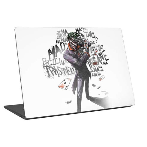DC Comics The Joker Brilliantly Twisted Universal Laptop 17in (13.8 x 10in) Skin