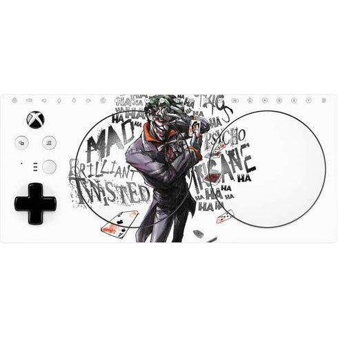 DC Comics The Joker Brilliantly Twisted Xbox Adaptive Controller Skin