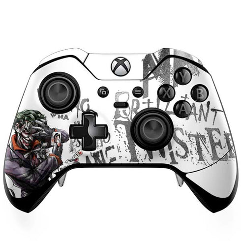 DC Comics The Joker Brilliantly Twisted Xbox One Elite Controller Skin