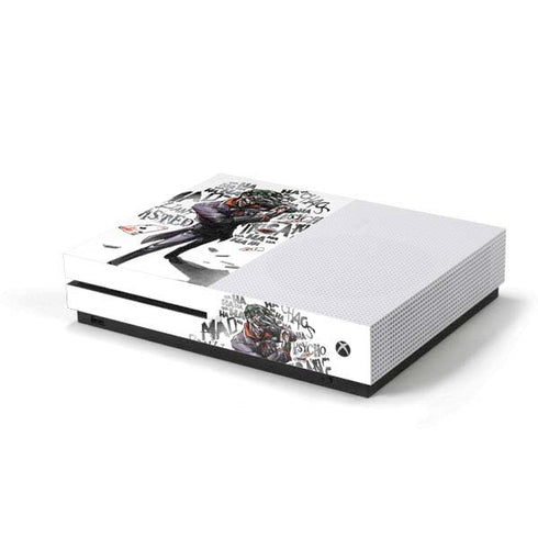 DC Comics The Joker Brilliantly Twisted Xbox One S Console Skin