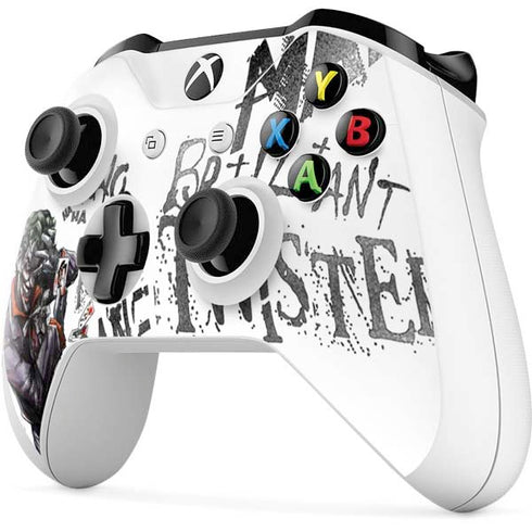 DC Comics The Joker Brilliantly Twisted Xbox One S Controller Skin