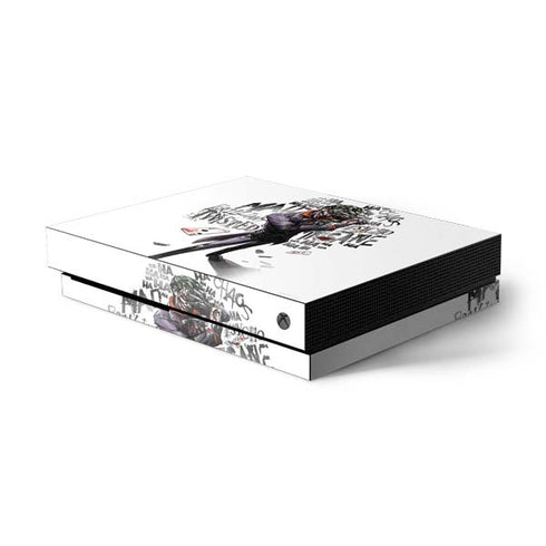 DC Comics The Joker Brilliantly Twisted Xbox One X Console Skin