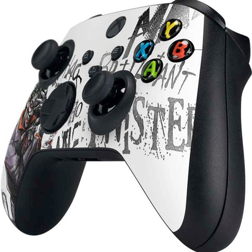 DC Comics The Joker Brilliantly Twisted Xbox Series X Controller Skin