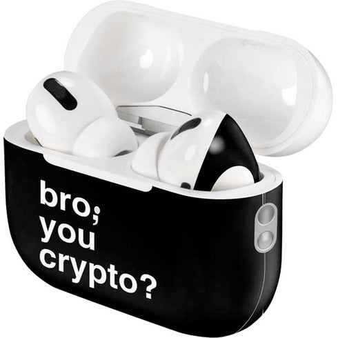 Bro You Crypto AirPods Pro 2nd Gen Skin