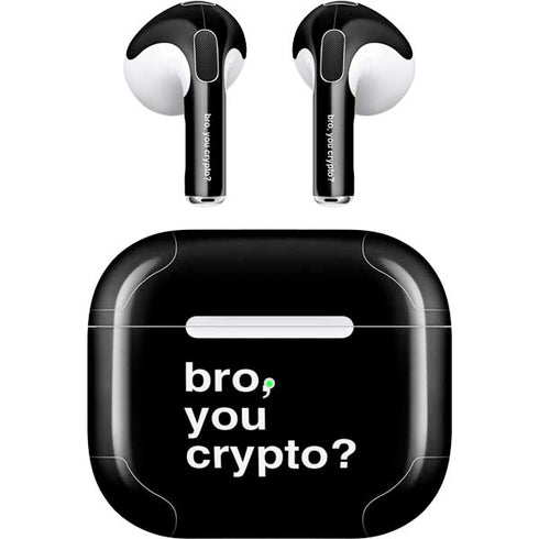 Bro You Crypto Apple AirPods (3rd Gen 2021) Skin