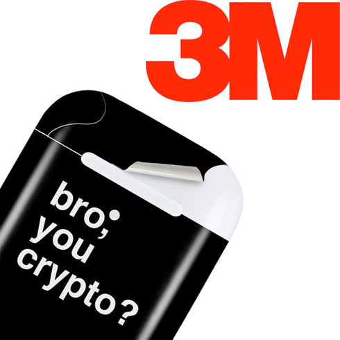 Bro You Crypto Apple AirPods Skin