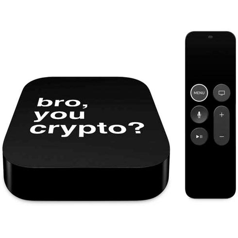 Bro You Crypto Apple TV Skin