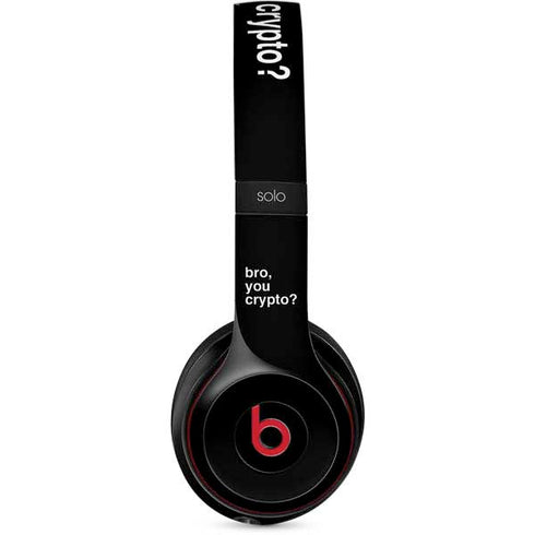 Bro You Crypto Beats Solo 2 Wireless Skin