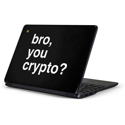 Bro You Crypto Samsung Chromebook Skin