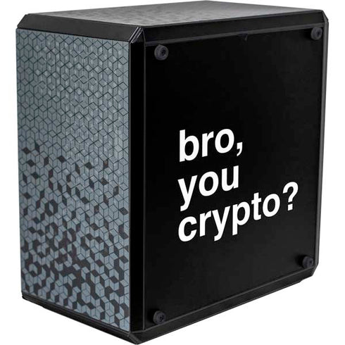 Bro You Crypto Cooler Master MasterBox Q300L Mini Tower Skin