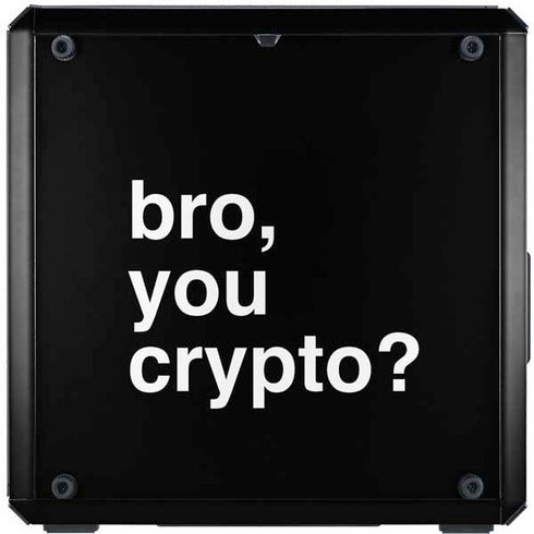 Bro You Crypto Cooler Master MasterBox Q300L Mini Tower Skin
