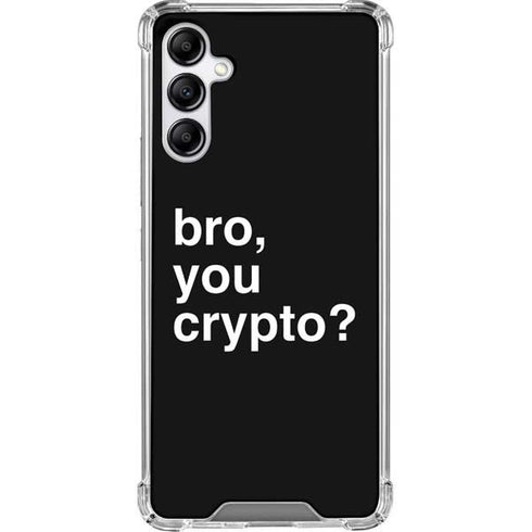 Bro You Crypto Galaxy A14 5G Clear Case