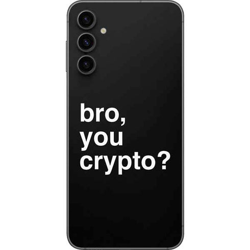 Bro You Crypto Galaxy A14 5G Skin