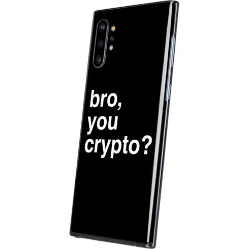 Bro You Crypto Galaxy Note 10 Plus Skin