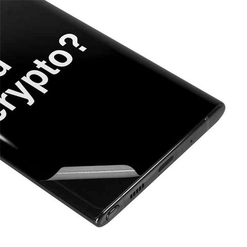 Bro You Crypto Galaxy Note 10 Plus Skin