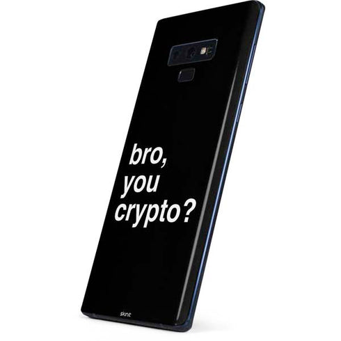 Bro You Crypto Galaxy Note 9 Skin