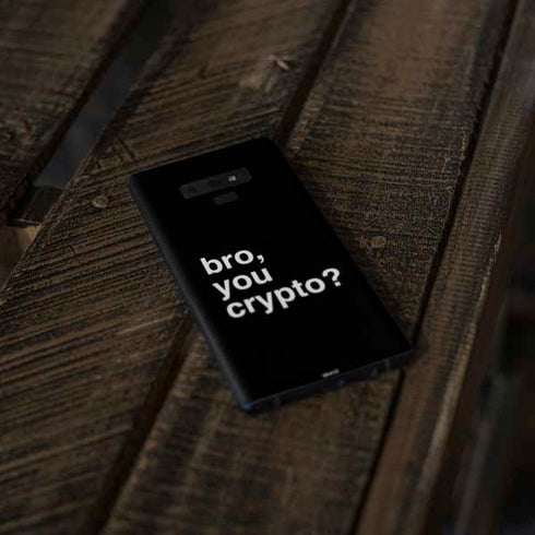 Bro You Crypto Galaxy Note 9 Skin