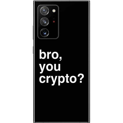 Bro You Crypto Galaxy Note20 Ultra 5G Skin