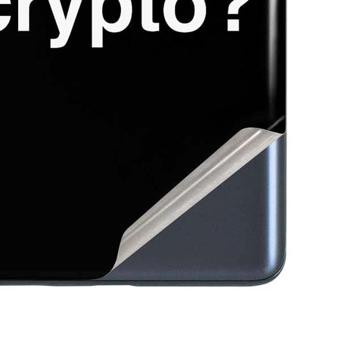 Bro You Crypto Galaxy S20 Fan Edition Skin