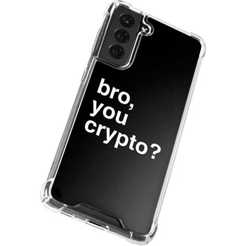Bro You Crypto Galaxy S22 Clear Case