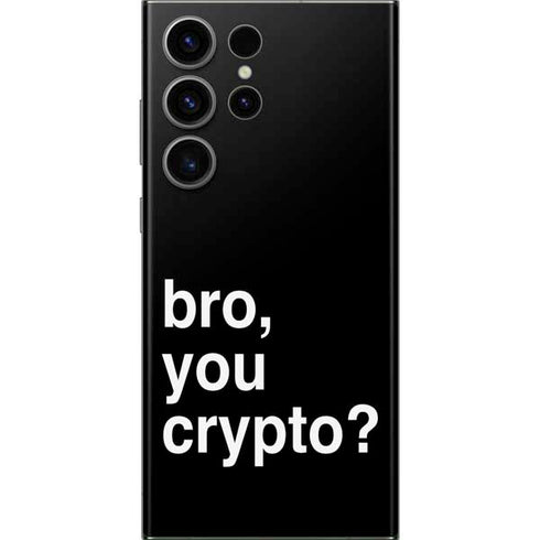 Bro You Crypto Galaxy S23 Ultra Skin