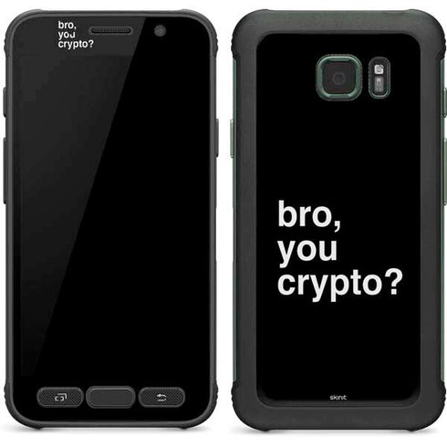 Bro You Crypto Galaxy S7 Active Skin