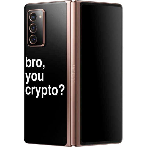 Bro You Crypto Galaxy Z Fold2 5G Skin