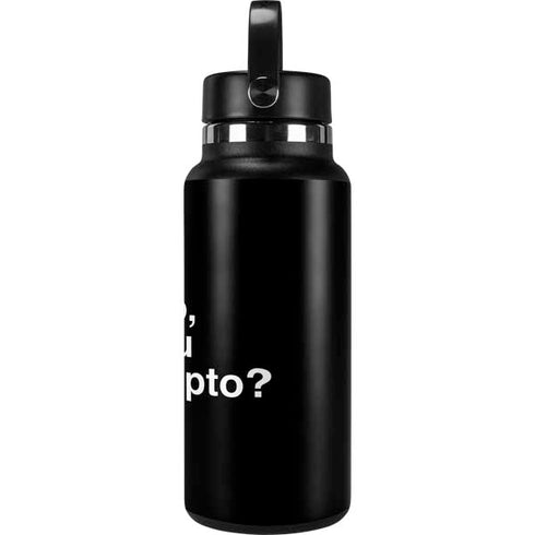Bro You Crypto Hydro Flask 32oz Wide Mouth Skin