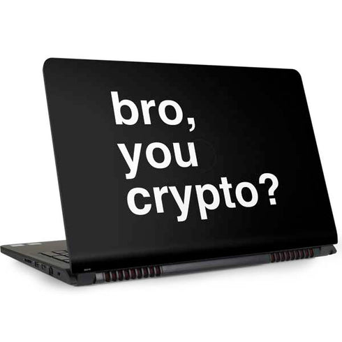 Bro You Crypto Dell Inspiron Skin