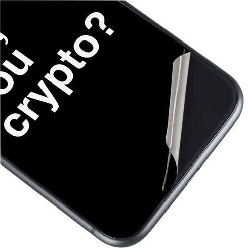 Bro You Crypto iPhone 11 Skin