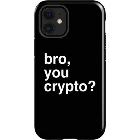 Bro You Crypto iPhone 12 Mini Impact Case