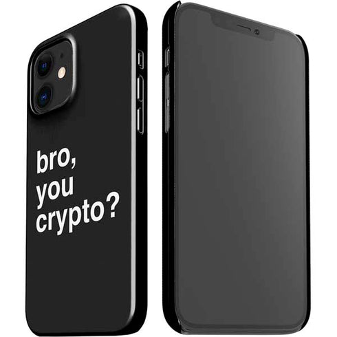 Bro You Crypto iPhone 12 Mini Lite Case