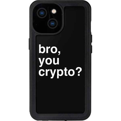 Bro You Crypto iPhone 13 Mini Waterproof Case