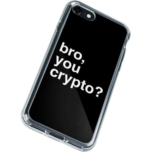 Bro You Crypto iPhone SE (2nd & 3rd Gen) Clear Case