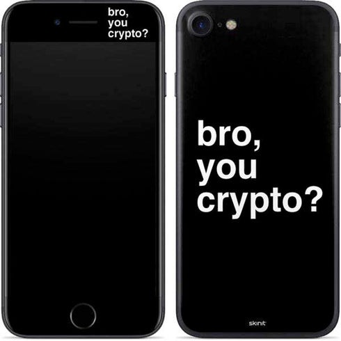 Bro You Crypto iPhone SE (2nd & 3rd Gen) Skin