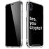 Bro You Crypto iPhone XR Clear Case
