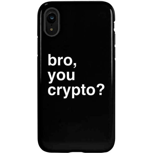 Bro You Crypto iPhone XR Pro Case