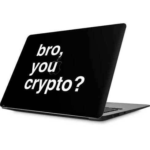 Bro You Crypto Apple MacBook Skin