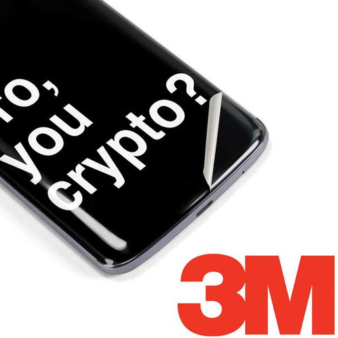 Bro You Crypto Moto E5 Plus Skin