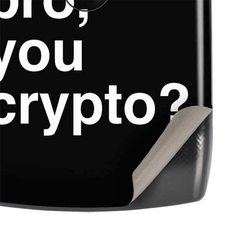 Bro You Crypto Motorola RAZR Skin