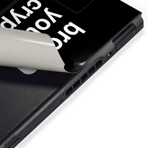Bro You Crypto Nintendo Switch Bundle Skin
