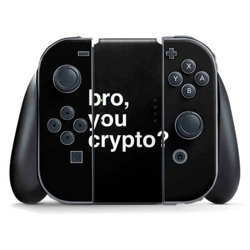 Bro You Crypto Nintendo Switch (2017-2021) Joy-Con Controller Skin