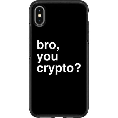 Bro You Crypto Otterbox Symmetry iPhone Skin