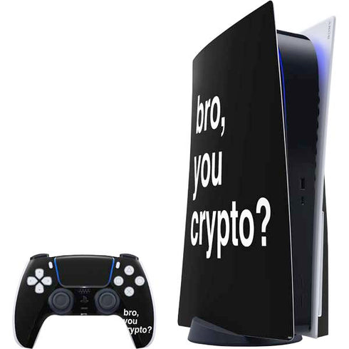 Bro You Crypto PS5 Bundle Skin