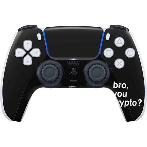 Bro You Crypto PS5 Controller Skin
